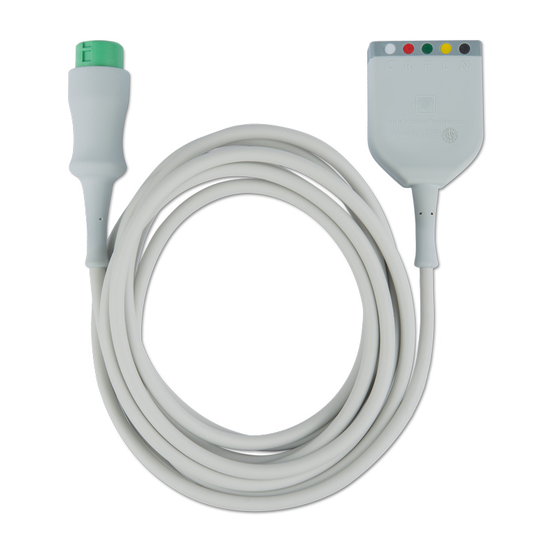 [DK]EKG kabel til overvågnings  og anæstesimonitorer